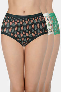 Dark Green White Green